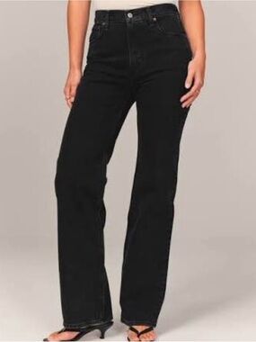 Abercrombie & Fitch 90s High Rise Curve Love